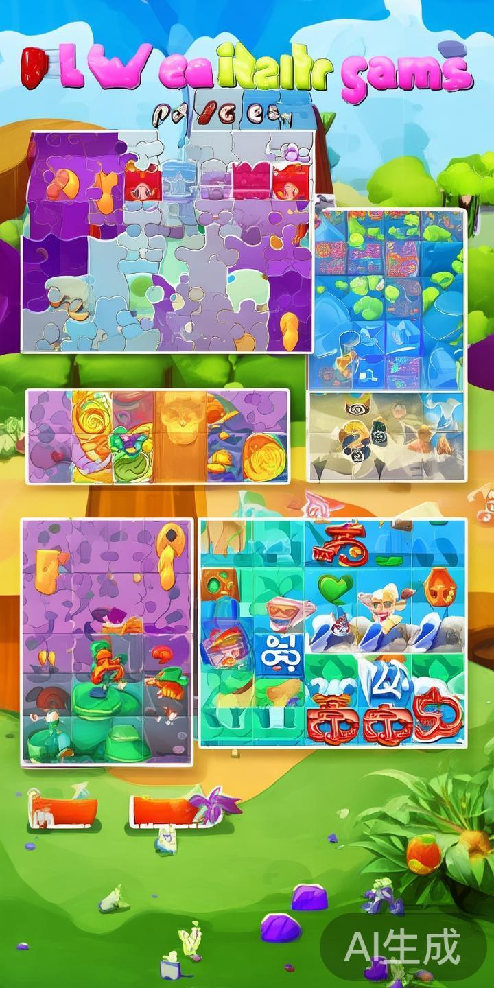 乐米娱乐中的休闲益智类游戏包括拼图、连连看、消除类